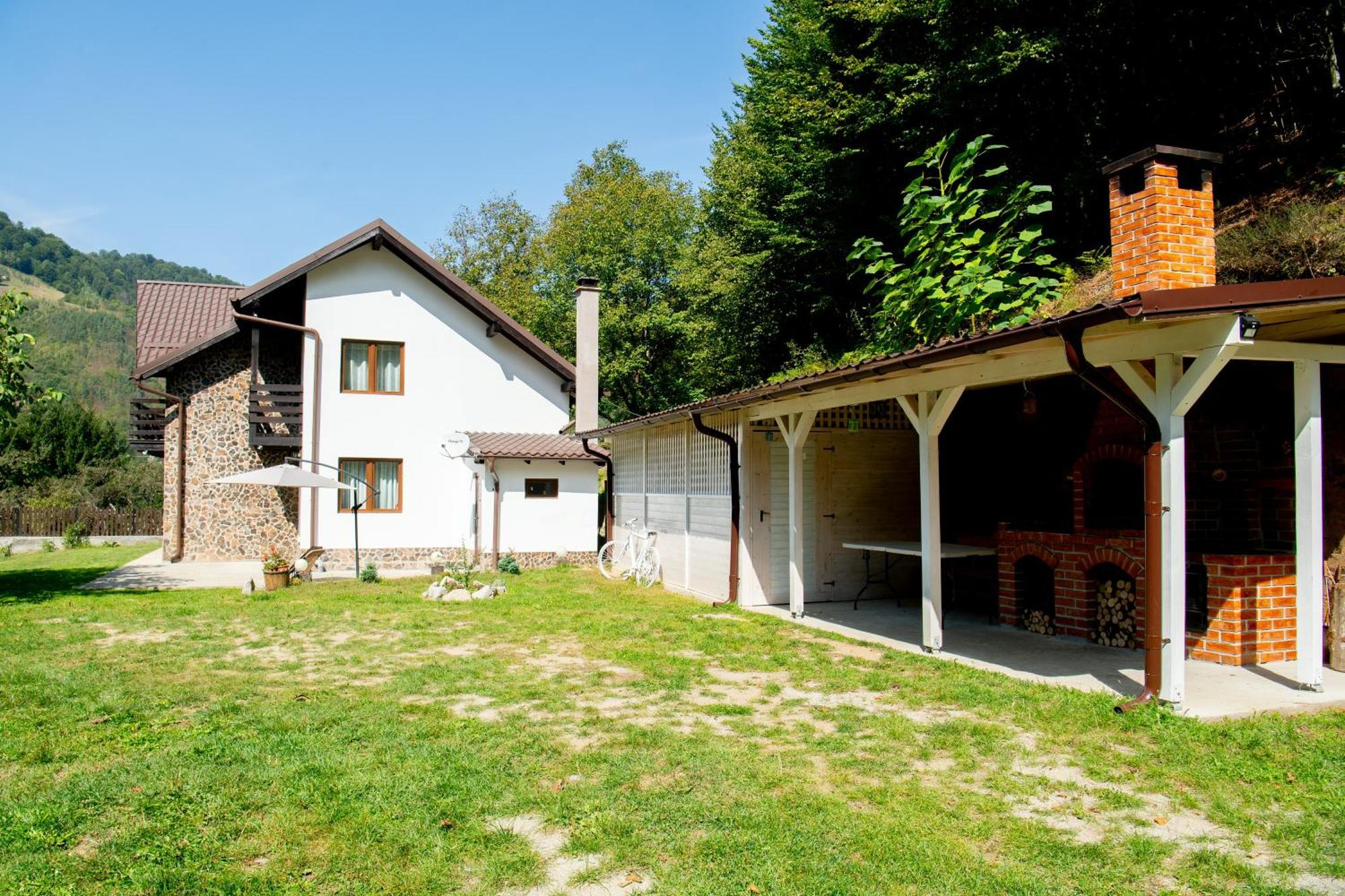 Casa Valea Prejbei Villa Rau Sadului Exteriör bild