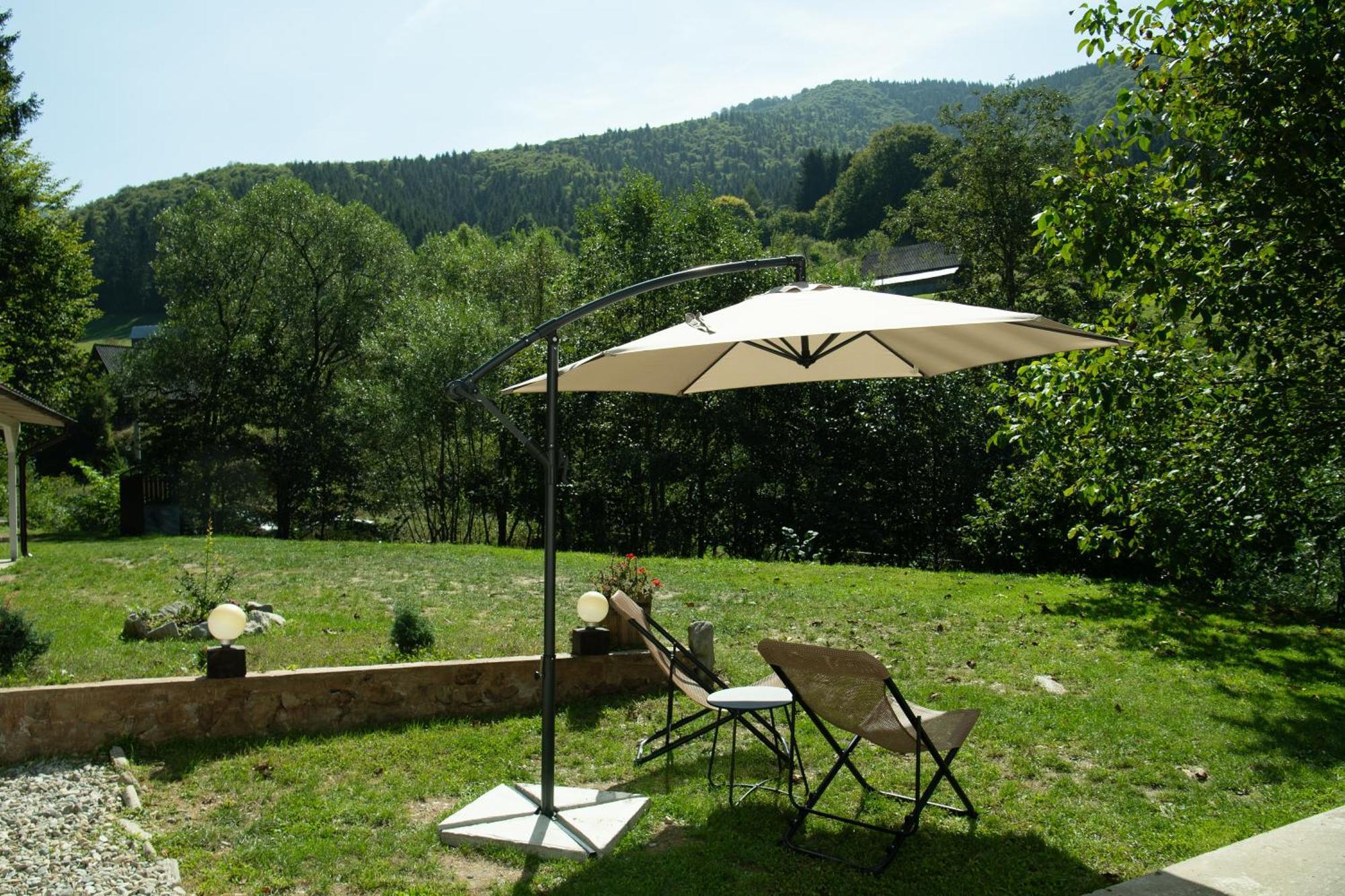 Casa Valea Prejbei Villa Rau Sadului Exteriör bild